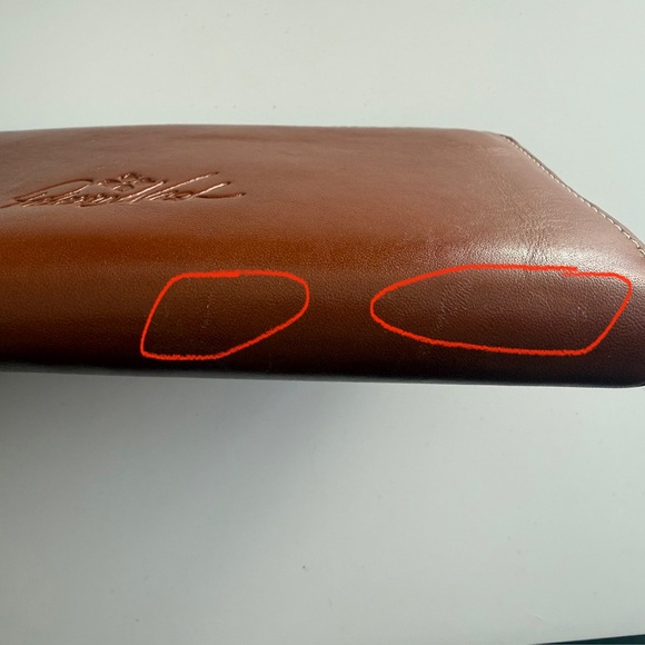 NWT Patricia Nash Brown Leather Wristlet Wallet - Picture 7 of 7